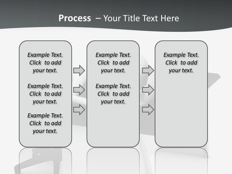 A Person Sitting At A Desk With A Laptop PowerPoint Template