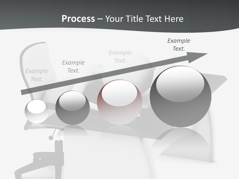 A Person Sitting At A Desk With A Laptop PowerPoint Template