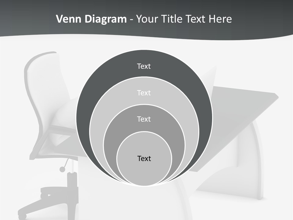 A Person Sitting At A Desk With A Laptop PowerPoint Template