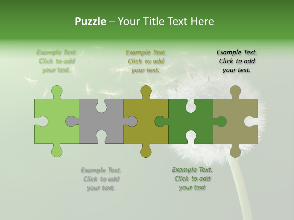 Wind Time Backgrounds PowerPoint Template