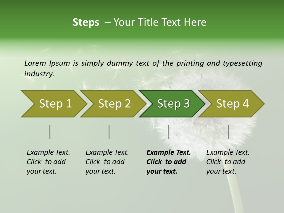Wind Time Backgrounds PowerPoint Template