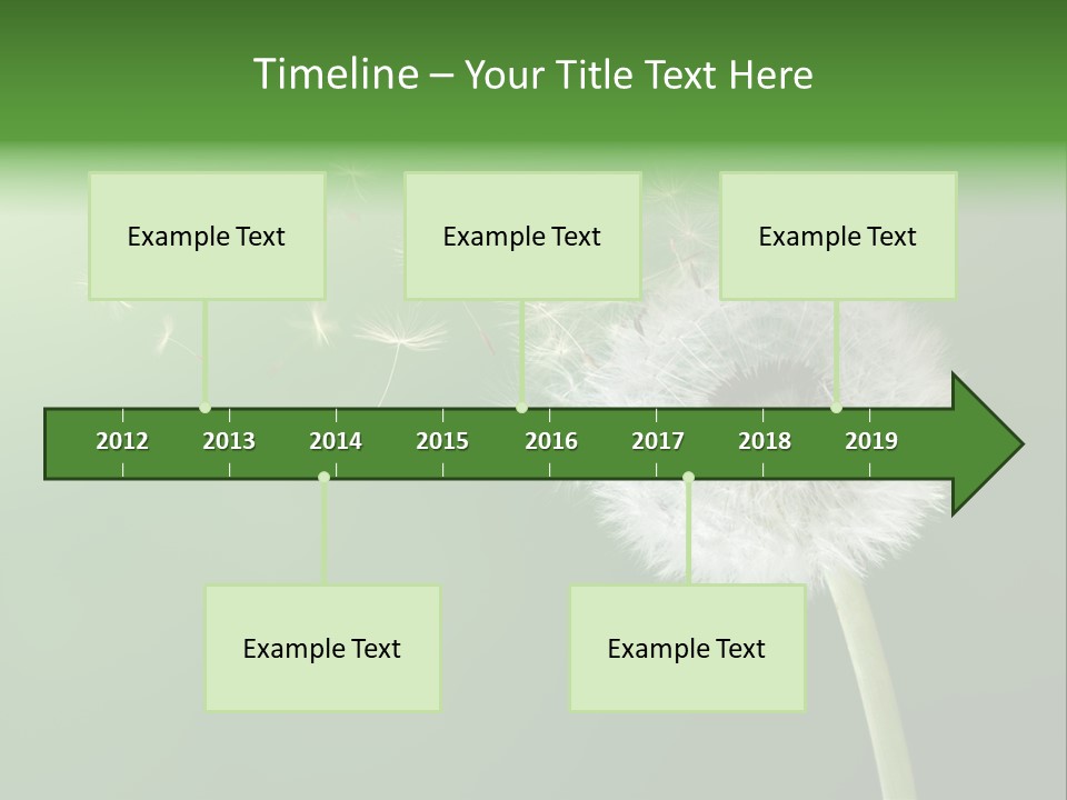 Wind Time Backgrounds PowerPoint Template