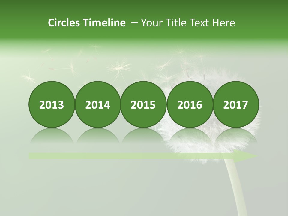 Wind Time Backgrounds PowerPoint Template