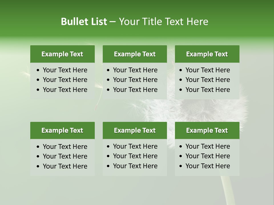 Wind Time Backgrounds PowerPoint Template