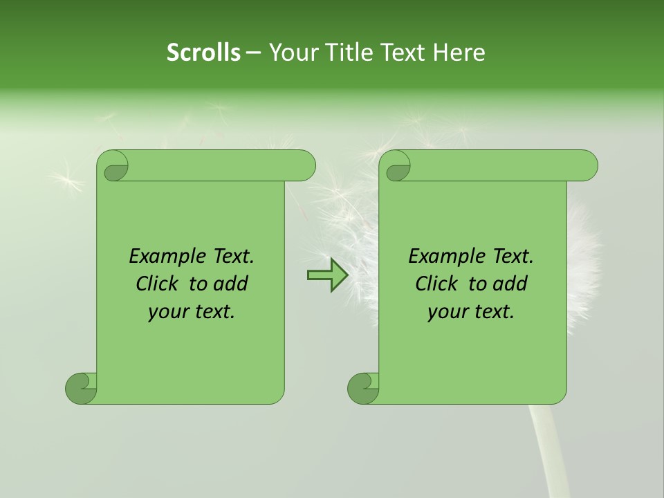 Wind Time Backgrounds PowerPoint Template