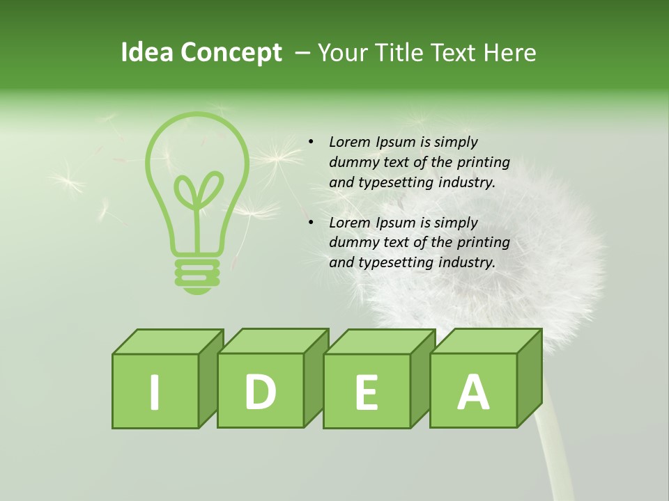 Wind Time Backgrounds PowerPoint Template