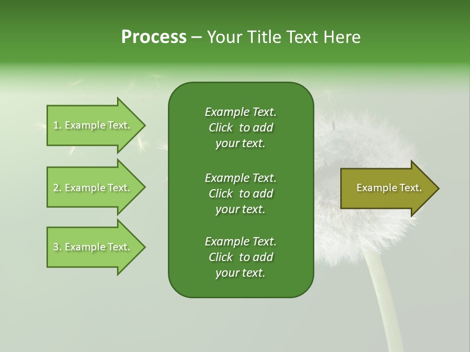 Wind Time Backgrounds PowerPoint Template