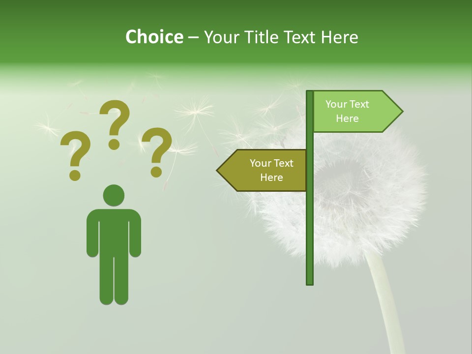 Wind Time Backgrounds PowerPoint Template