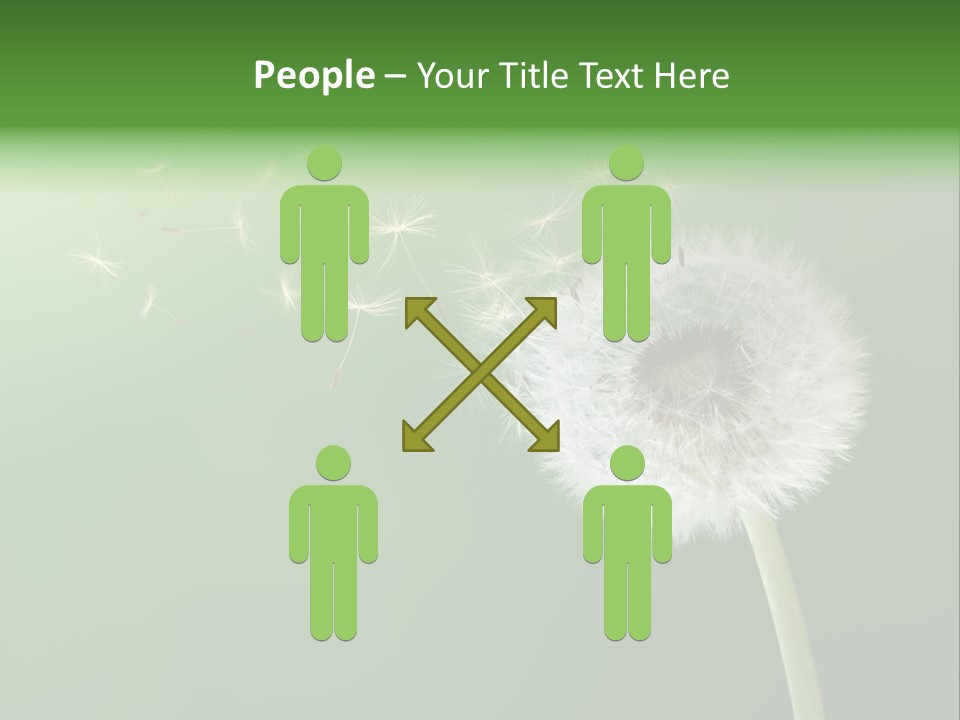 Wind Time Backgrounds PowerPoint Template