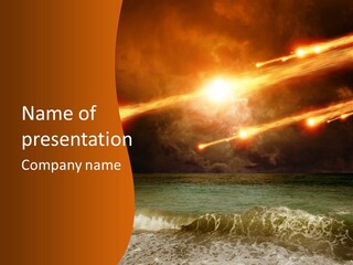 Apocalyptic Moody Scientific PowerPoint Template