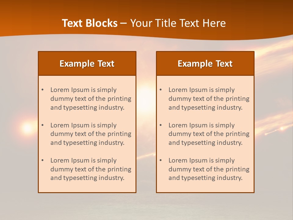 Apocalyptic Moody Scientific PowerPoint Template