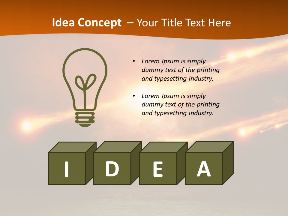 Apocalyptic Moody Scientific PowerPoint Template