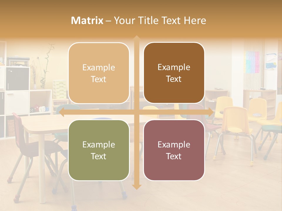 Class Book Yellow PowerPoint Template