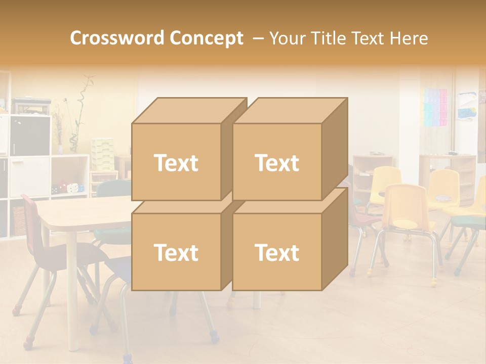 Class Book Yellow PowerPoint Template