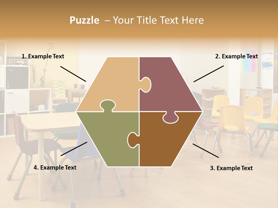 Class Book Yellow PowerPoint Template