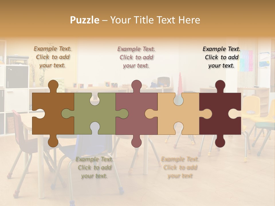 Class Book Yellow PowerPoint Template