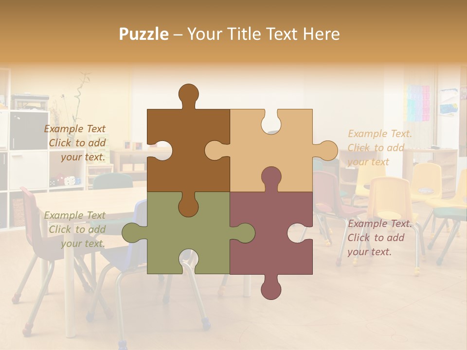 Class Book Yellow PowerPoint Template