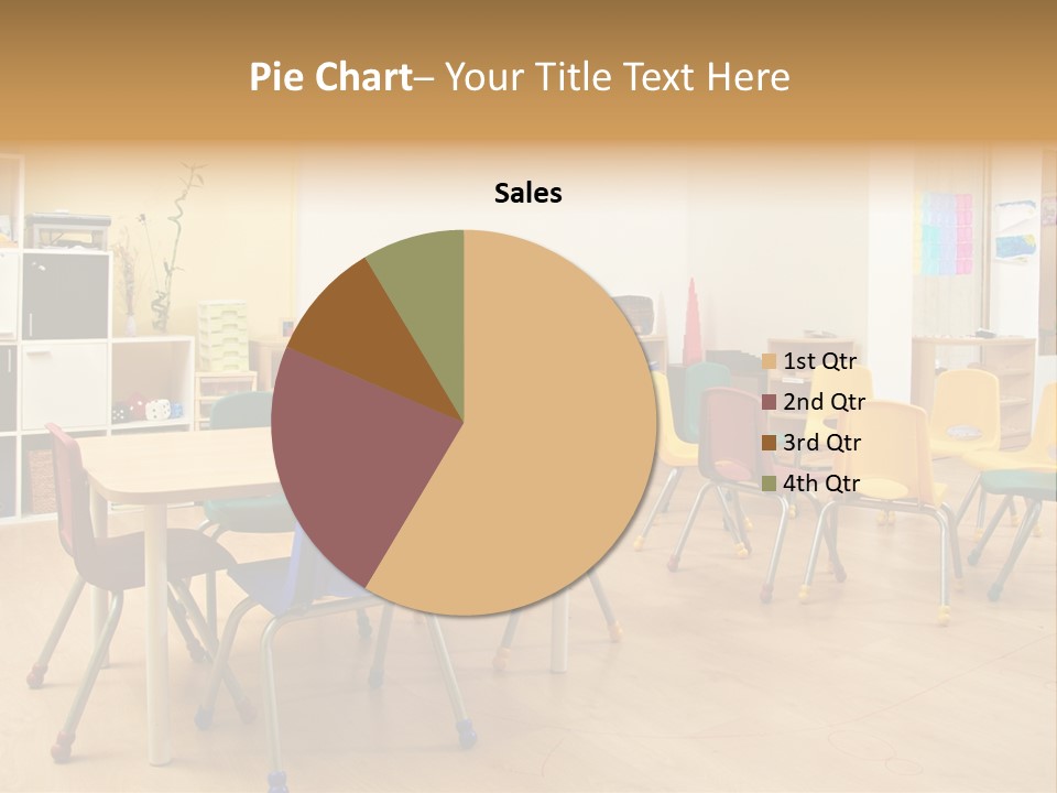 Class Book Yellow PowerPoint Template