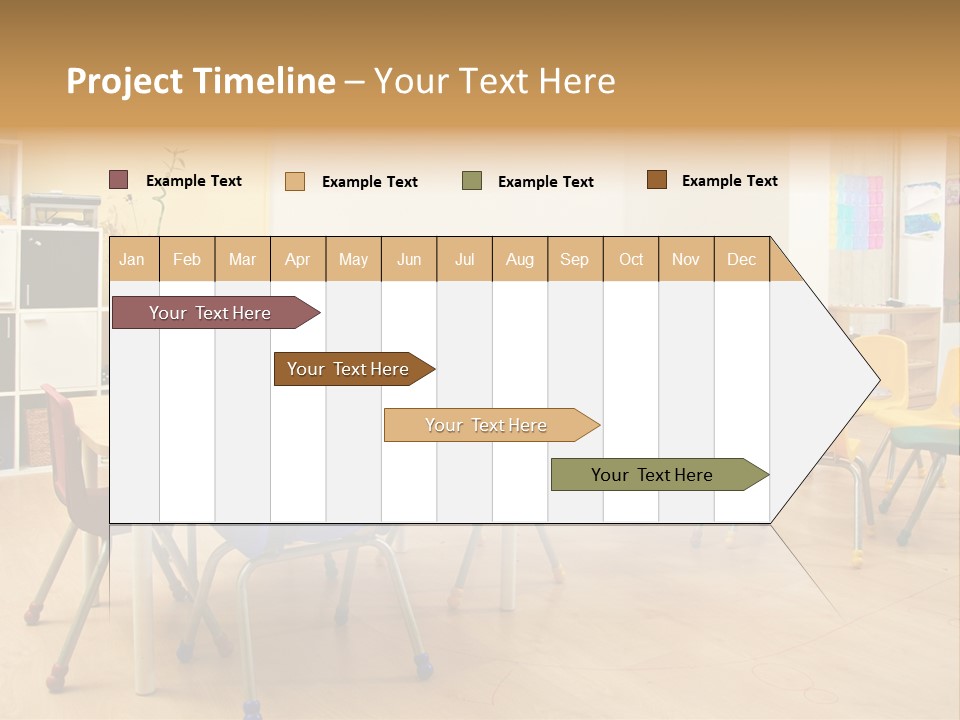 Class Book Yellow PowerPoint Template