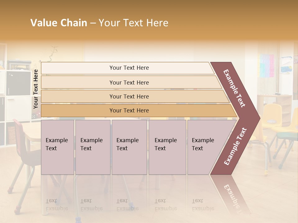 Class Book Yellow PowerPoint Template