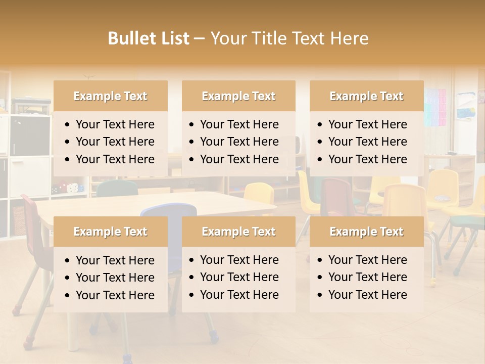 Class Book Yellow PowerPoint Template