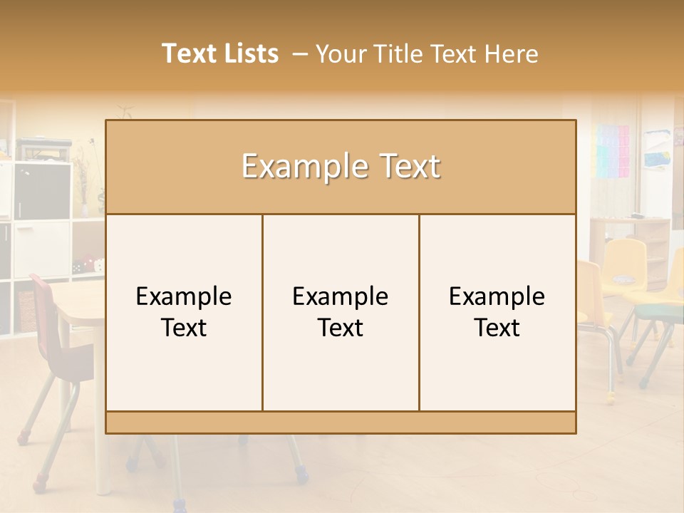 Class Book Yellow PowerPoint Template