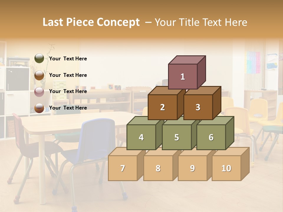 Class Book Yellow PowerPoint Template