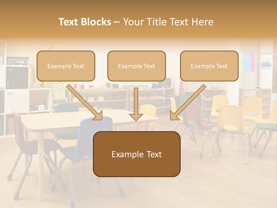 Class Book Yellow PowerPoint Template