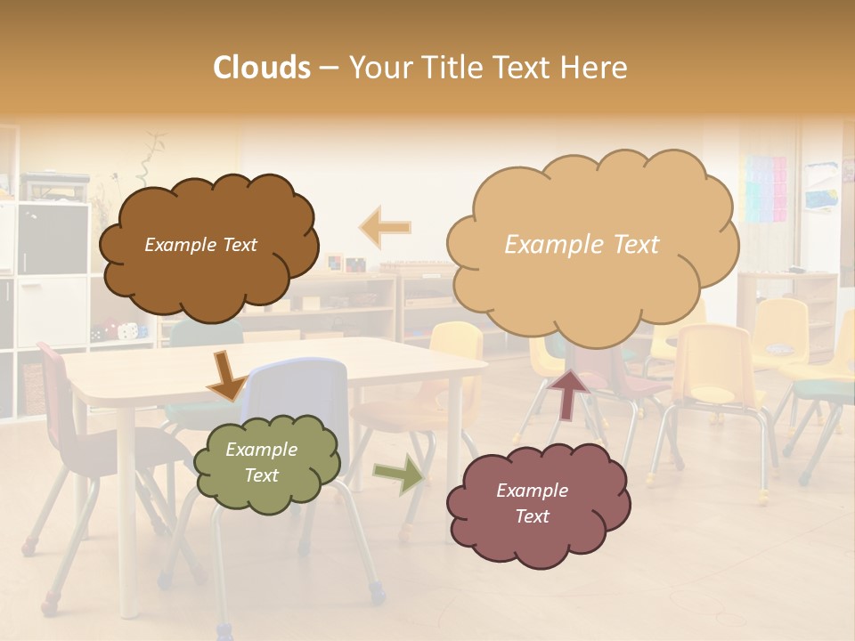 Class Book Yellow PowerPoint Template