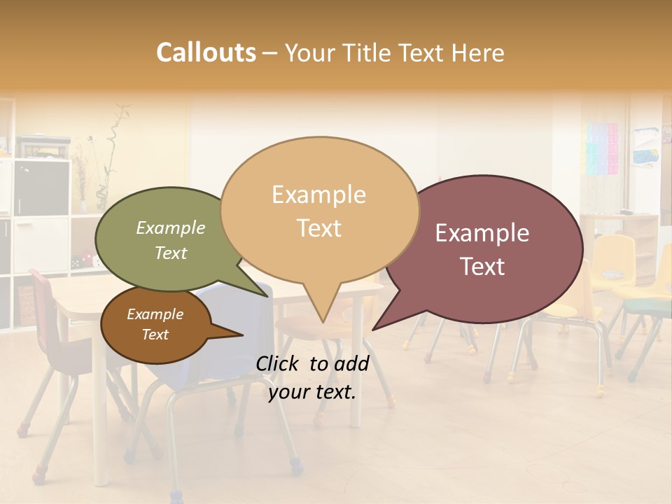 Class Book Yellow PowerPoint Template