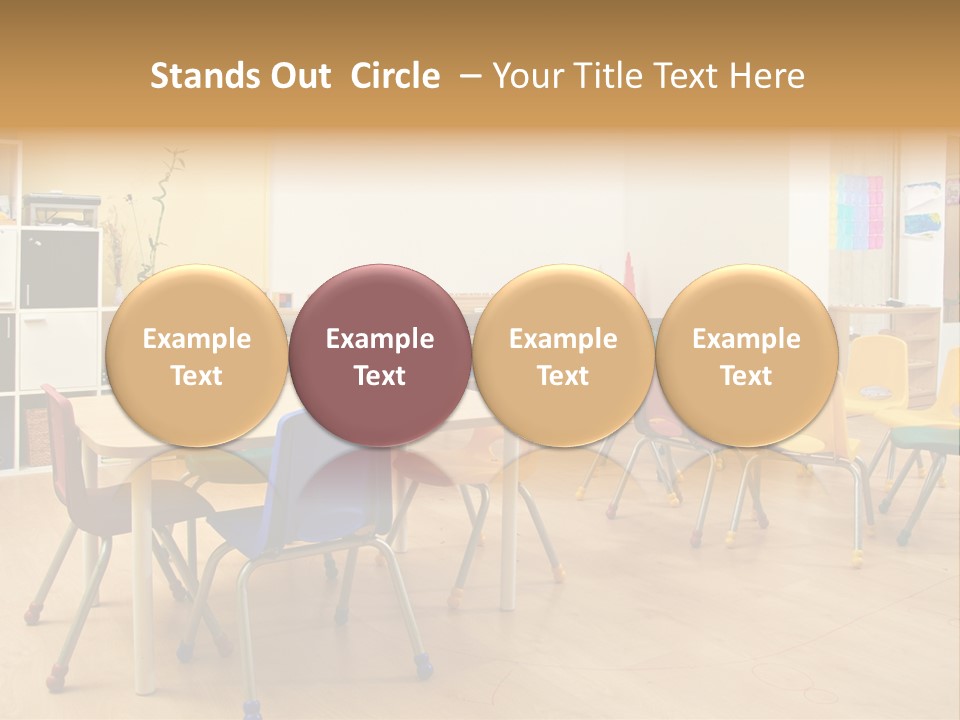 Class Book Yellow PowerPoint Template