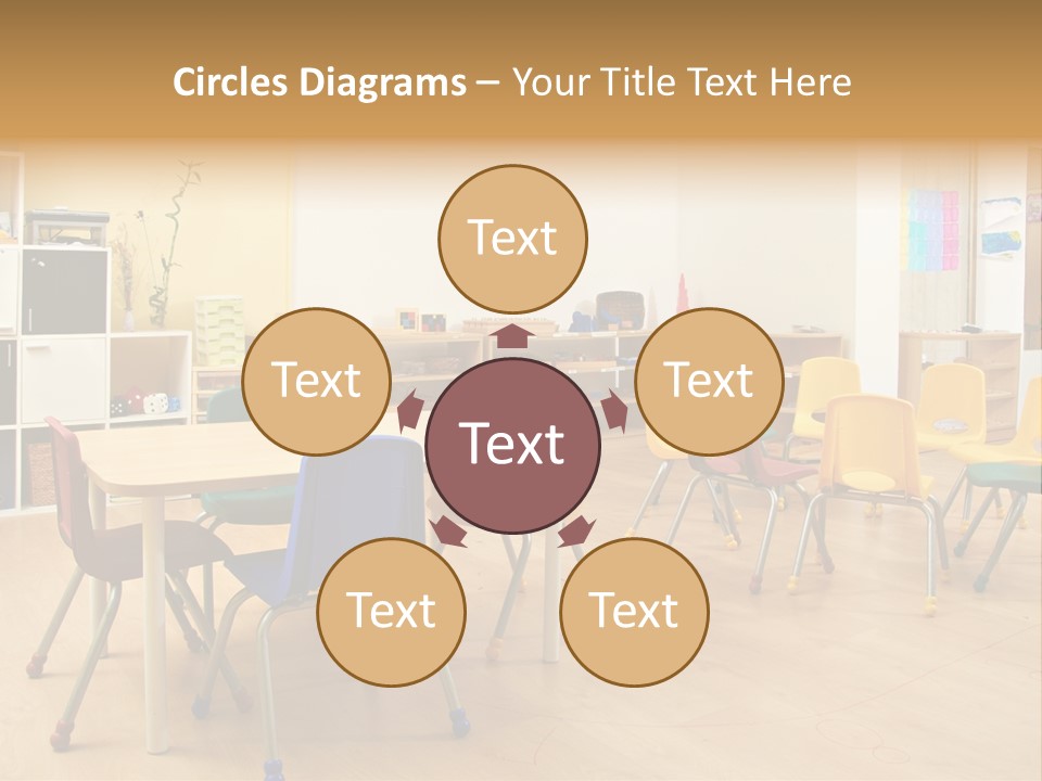 Class Book Yellow PowerPoint Template