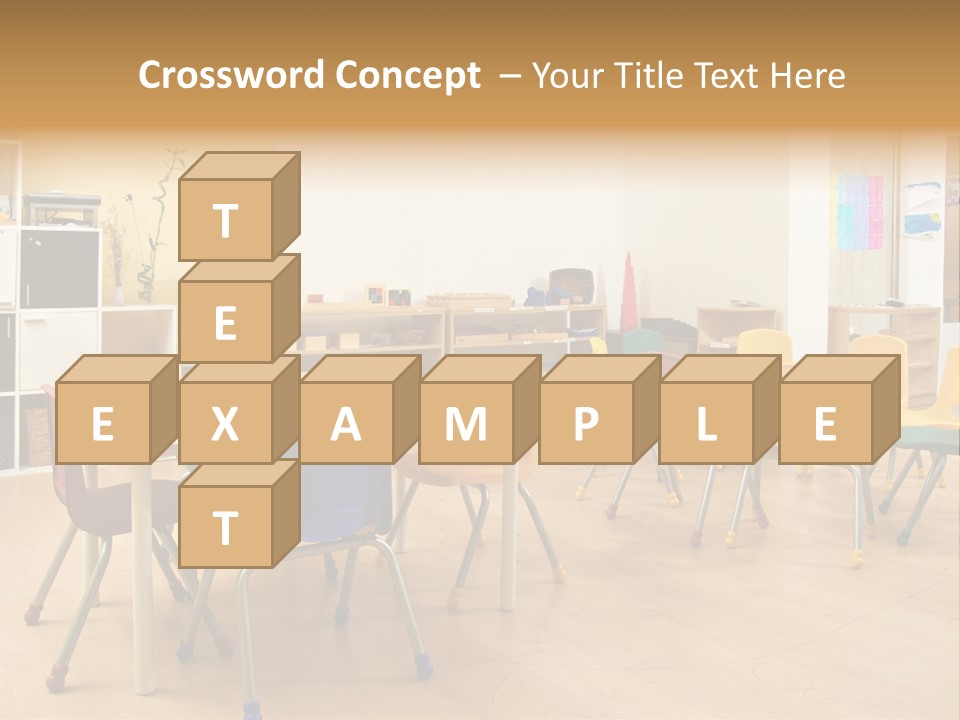 Class Book Yellow PowerPoint Template