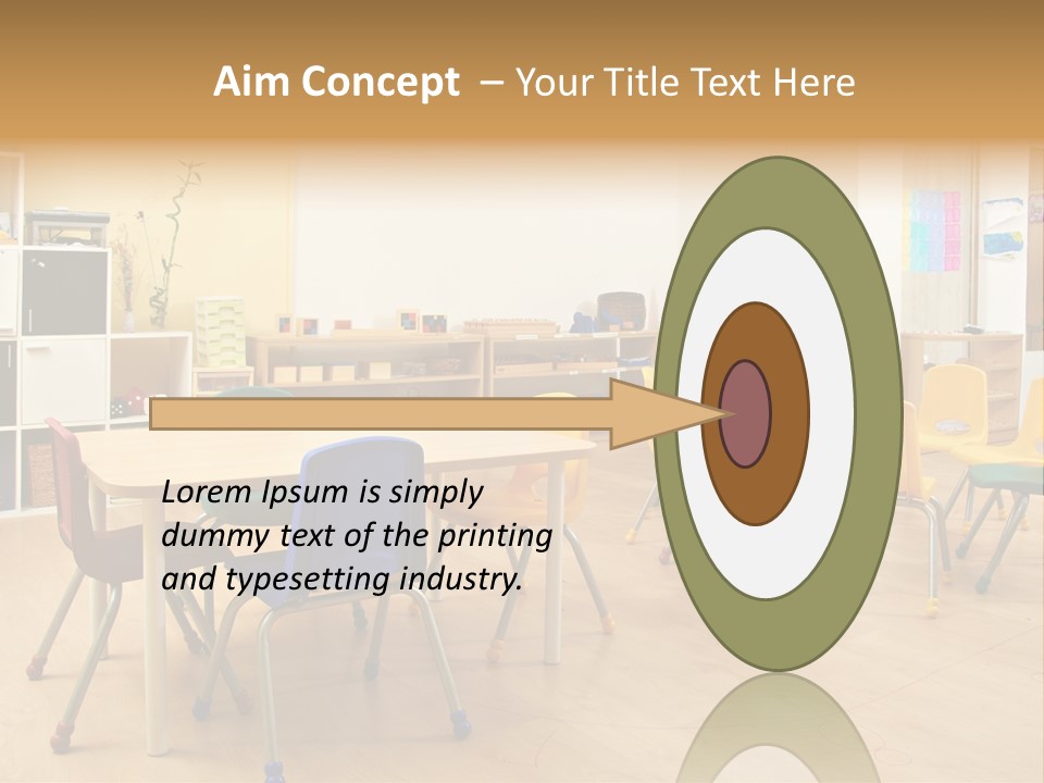 Class Book Yellow PowerPoint Template