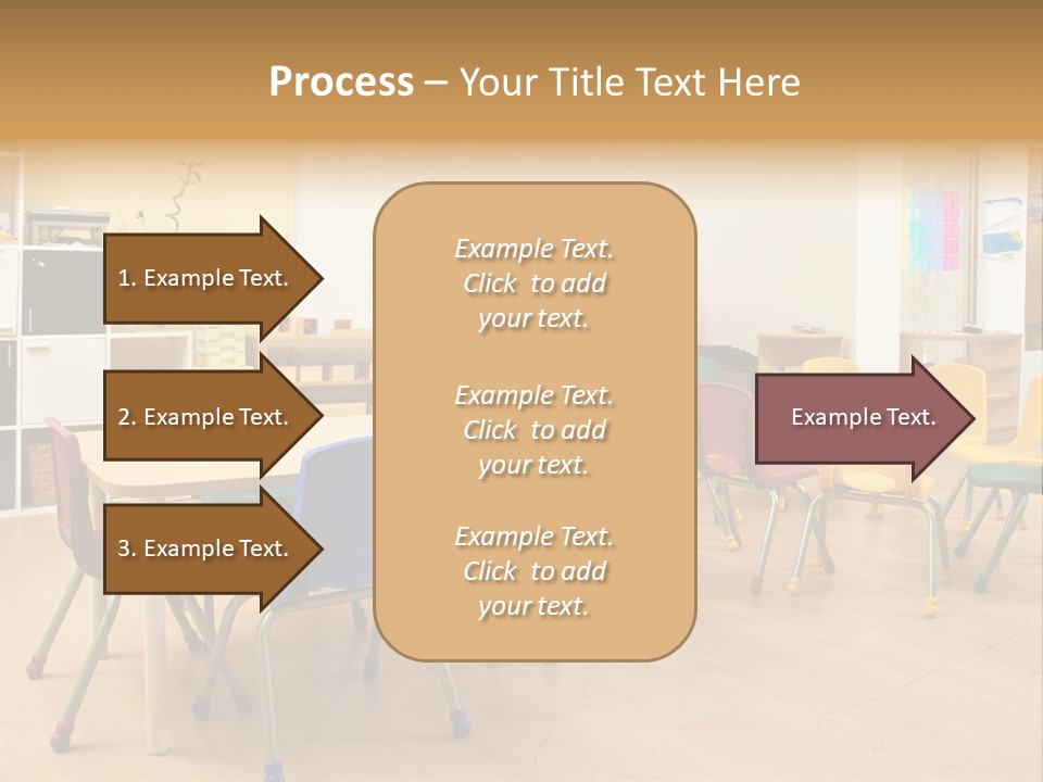 Class Book Yellow PowerPoint Template