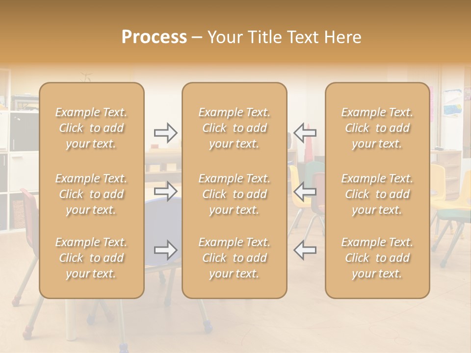 Class Book Yellow PowerPoint Template