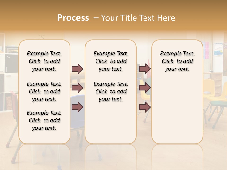 Class Book Yellow PowerPoint Template
