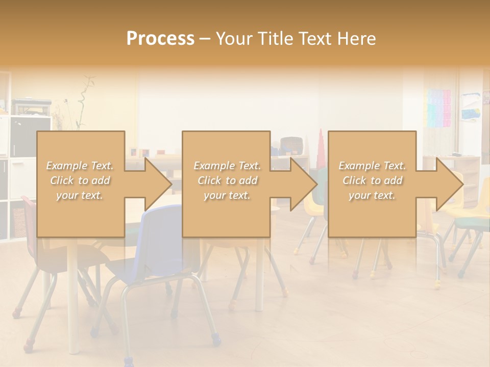 Class Book Yellow PowerPoint Template