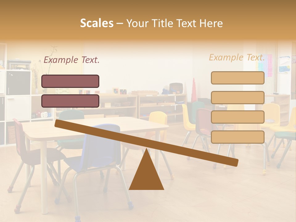 Class Book Yellow PowerPoint Template