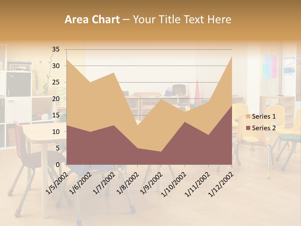 Class Book Yellow PowerPoint Template