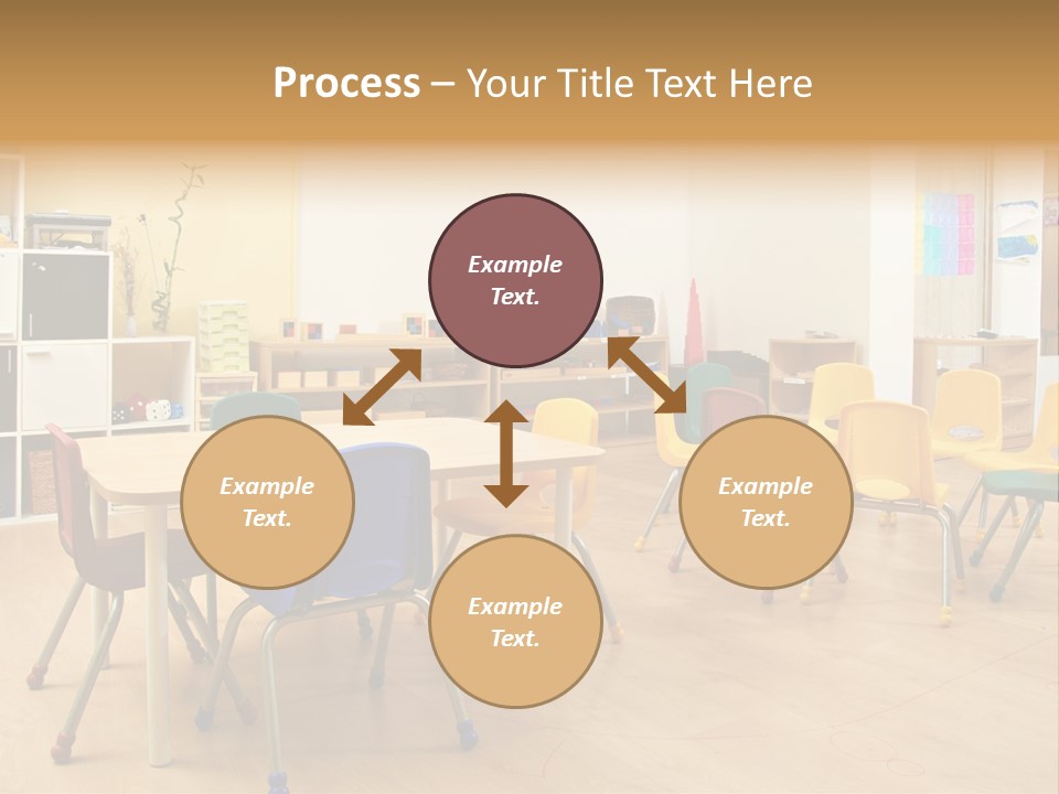 Class Book Yellow PowerPoint Template