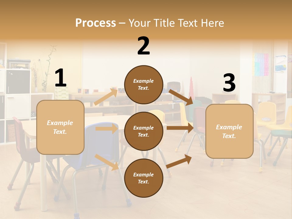 Class Book Yellow PowerPoint Template