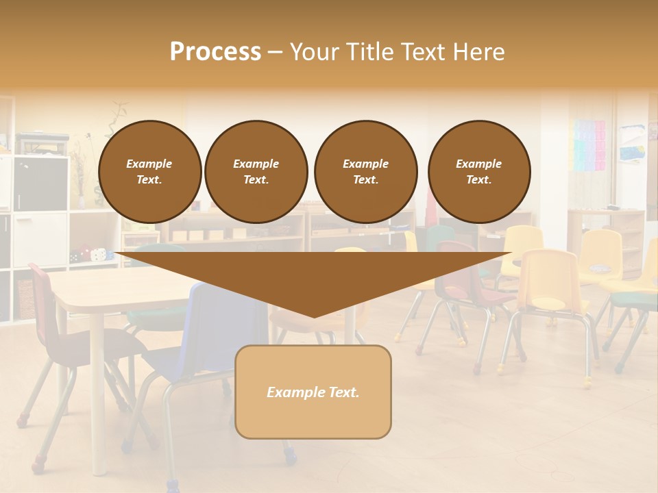 Class Book Yellow PowerPoint Template