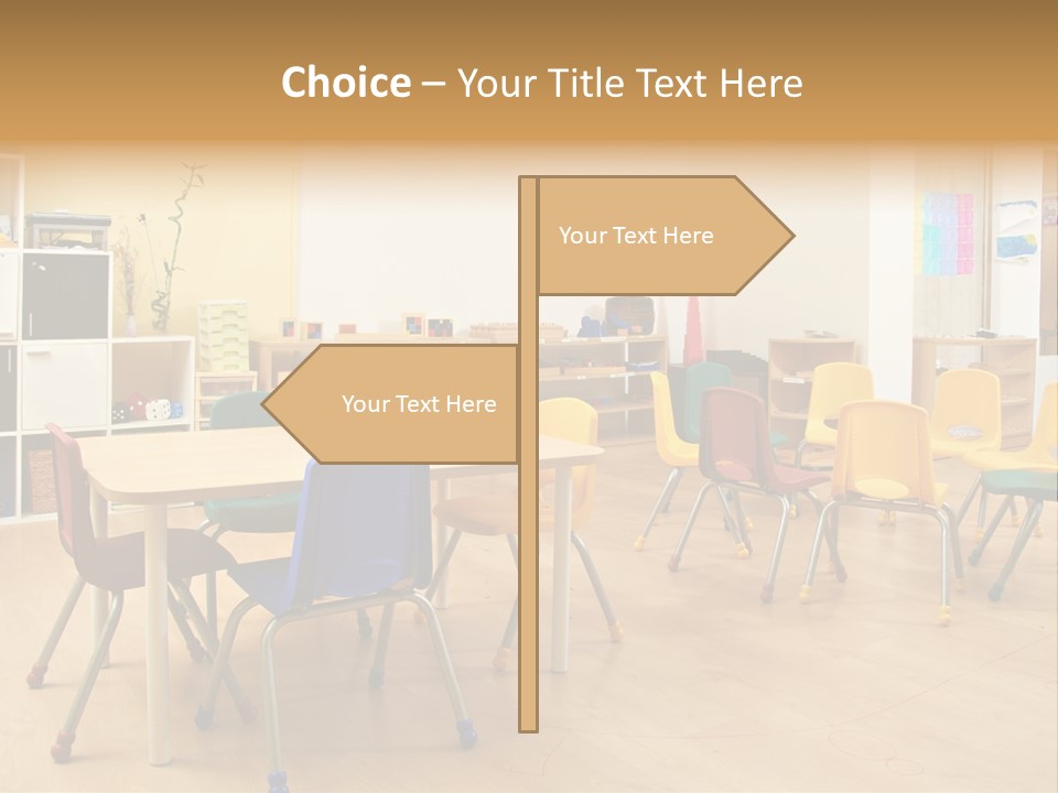Class Book Yellow PowerPoint Template