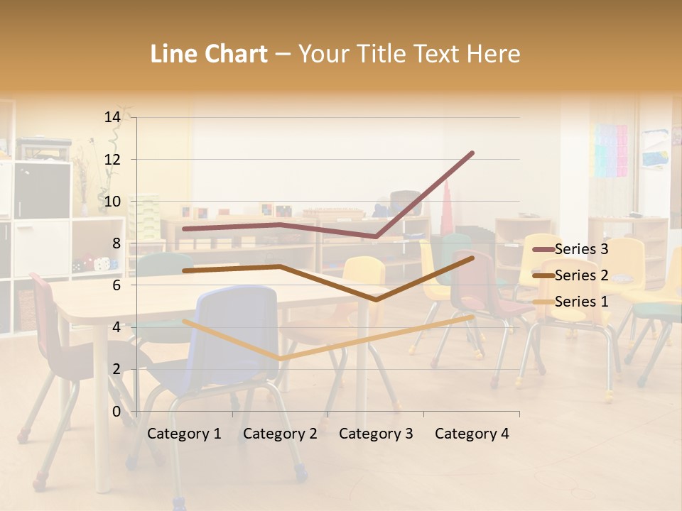 Class Book Yellow PowerPoint Template