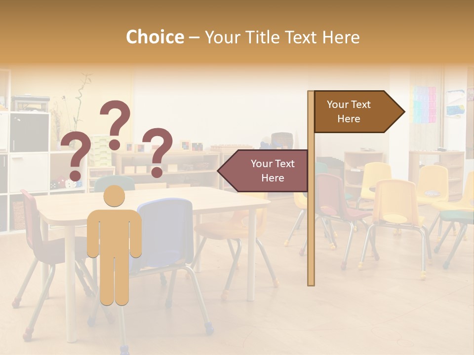 Class Book Yellow PowerPoint Template