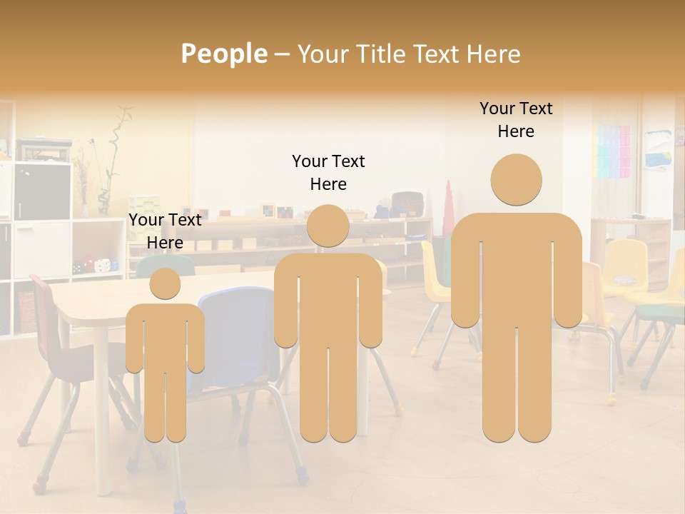 Class Book Yellow PowerPoint Template