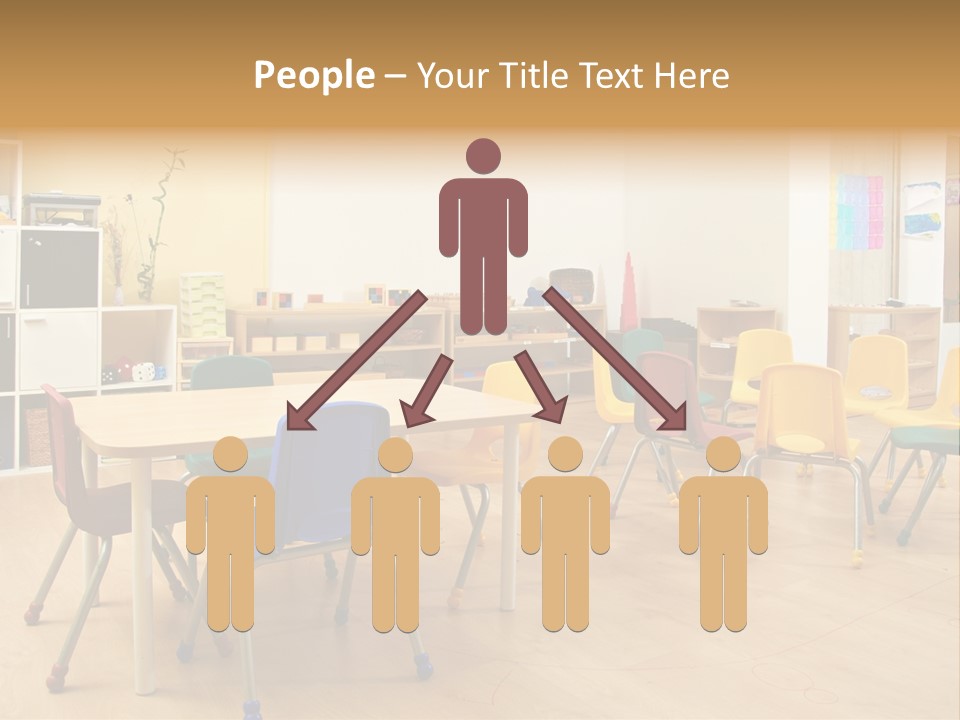 Class Book Yellow PowerPoint Template