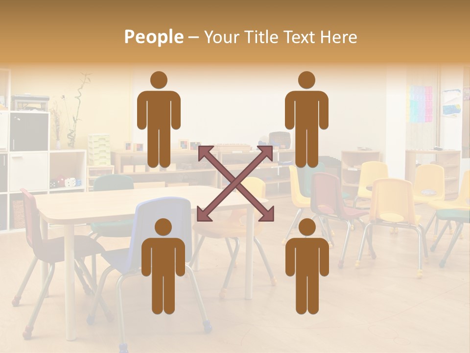 Class Book Yellow PowerPoint Template