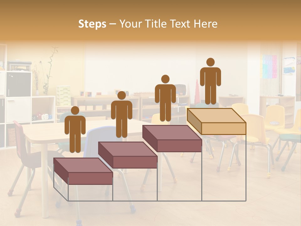 Class Book Yellow PowerPoint Template